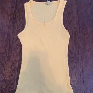 Yellow tank top